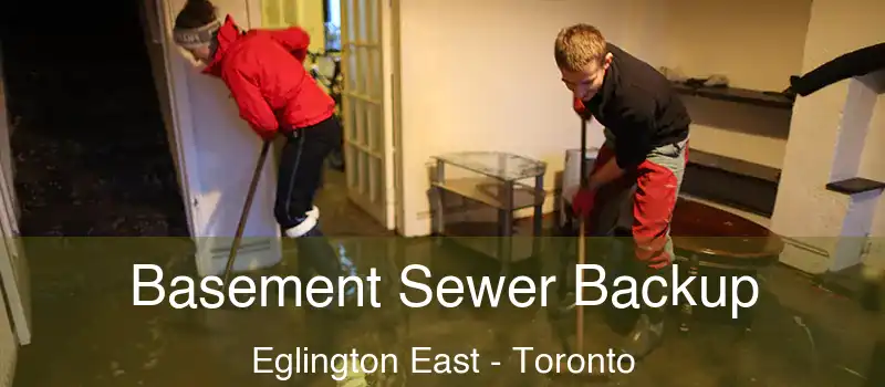  Basement Sewer Backup Eglington East - Toronto