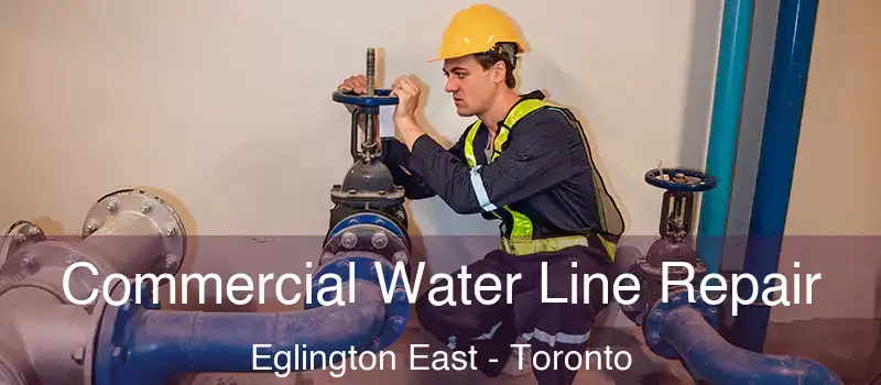  Commercial Water Line Repair Eglington East - Toronto