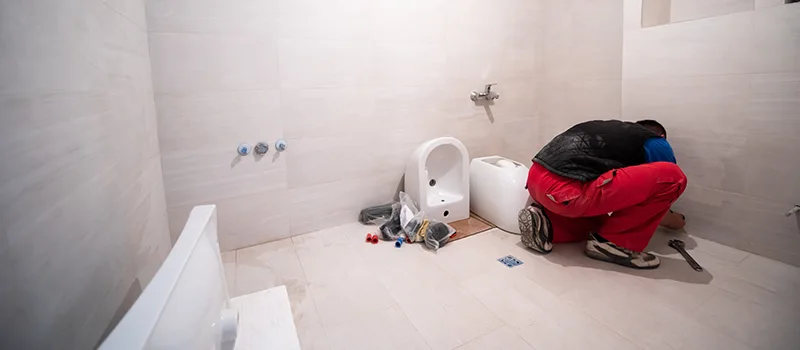Basement Bathroom Shower Installation in Eglington East, Toronto