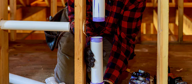 Process of Rough In Plumbing in Eglington East, Toronto
