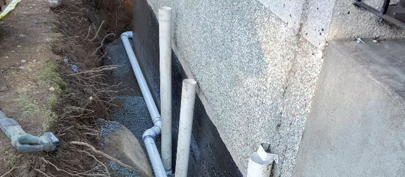 Installing Weeping Tile Systems in Eglington East, Toronto