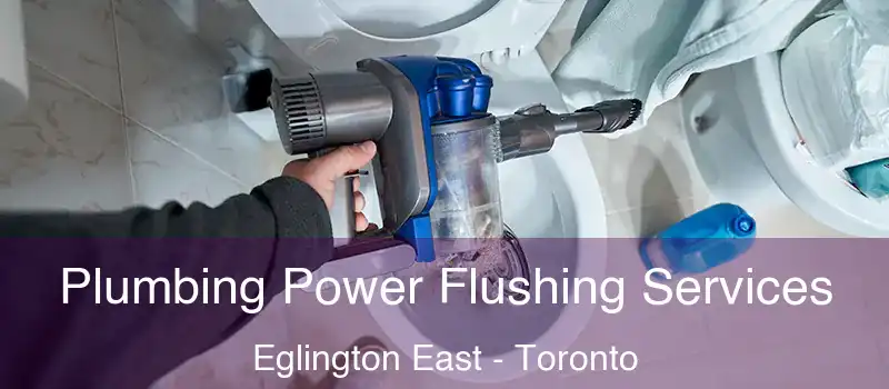  Plumbing Power Flushing Services Eglington East - Toronto